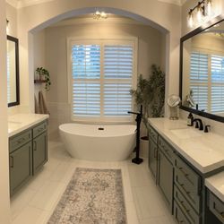 JWR Construction - Finished Primary Bathroom