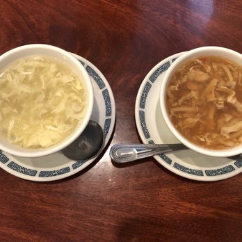 Tea Garden - Egg flower and hot and sour soup - Chinese Near Me - Elk Grove, California