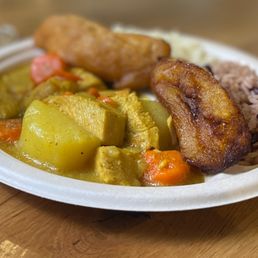 Curry Chicken Plate