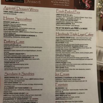 Linn's Restaurant - Menu - American Near Me - Cambria, California