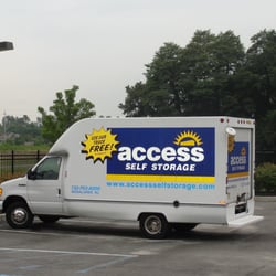 Access Self Storage - Moving truck