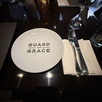 Guard and Grace Modern Steakhouse - Placesetting - Steakhouses Near Me - Denver, Colorado