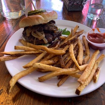 Platypus and Gnome - The Swiss Mushroom Burger - Cocktail Bars Near Me - Wilmington, North Carolina Platypus and Gnome - The Swiss Mushroom Burger - Cocktail Bars Near Me - Wilmington, North Carolina