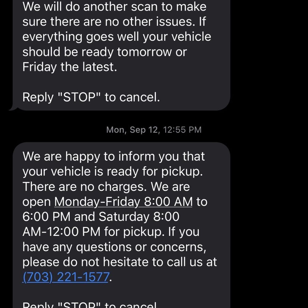 CARSTAR Quantico Collision Center - Texts from Quantico Collision Center - Body Shops Near Me - Dumfries, Virginia