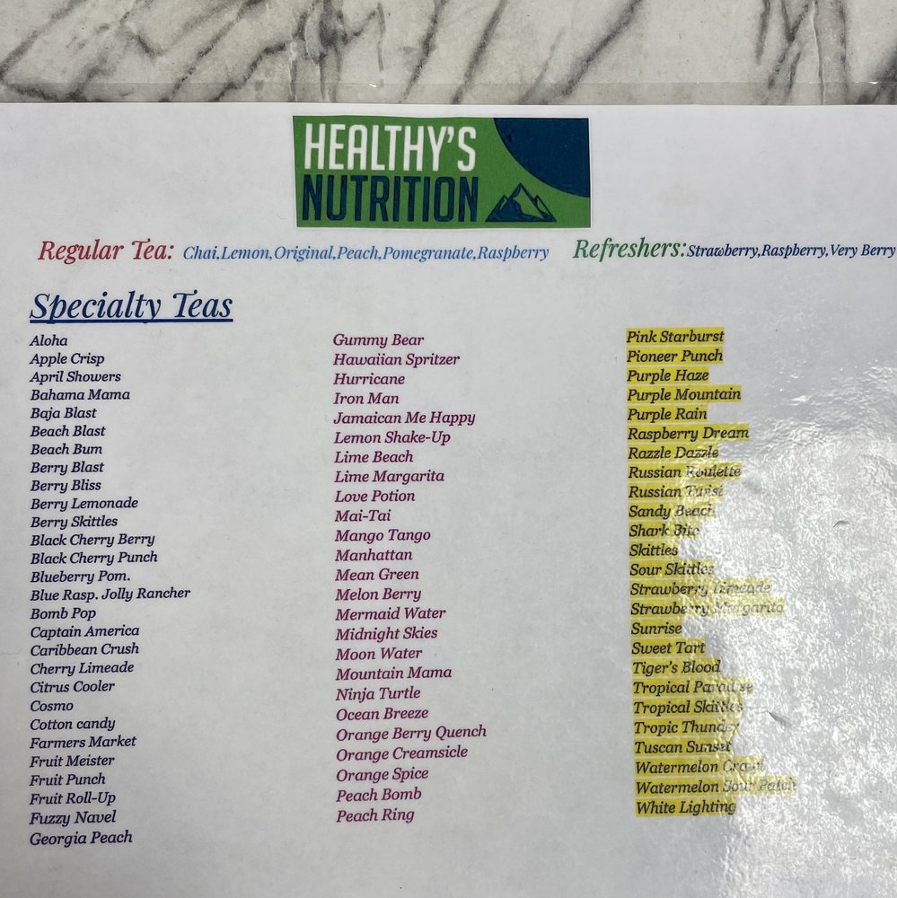 Healthy’s Nutrition Logo