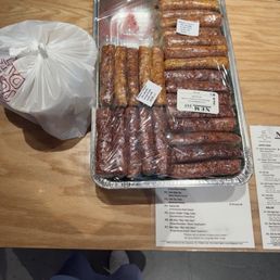 Pork and shrimp rolls. Pork and shrimp rolls.