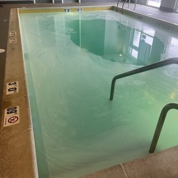 Tru by Hilton Lancaster East - This is the pool with the filter that did not work but we were told it was safe to swim!! This is dead skin and filth. - Hotels Near Me - Lancaster, Pennsylvania Tru by Hilton Lancaster East - This is the pool with the filter that did not work but we were told it was safe to swim!! This is dead skin and filth. - Hotels Near Me - Lancaster, Pennsylvania