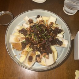 The beet salad was terrible!