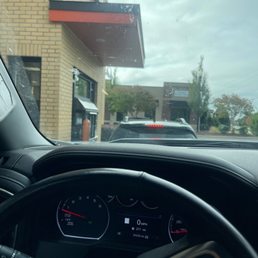  the dashboard of a car