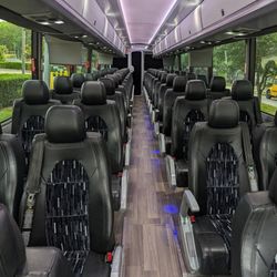 Allstar Limousine & Tours - 56 Passenger Coach Bus