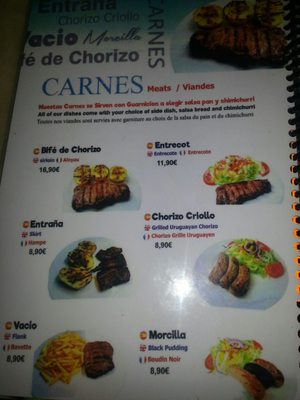 Menu photo 1 Iguazú Barcelona, B