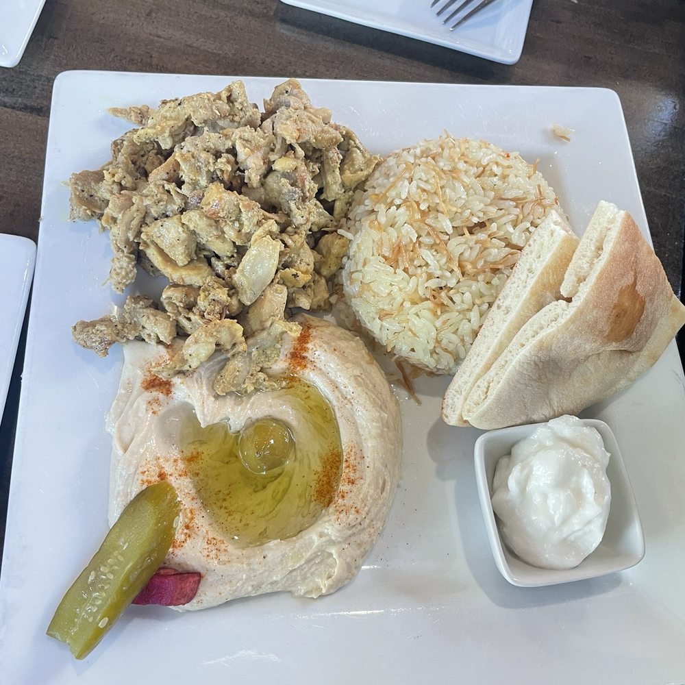 Dvine Mediterranean Experience - Corona Tuscany - - Chicken Shawarma with hummus- delicious - Mediterranean Near Me - Corona, California Dvine Mediterranean Experience - Corona Tuscany - - Chicken Shawarma with hummus- delicious - Mediterranean Near Me - Corona, California