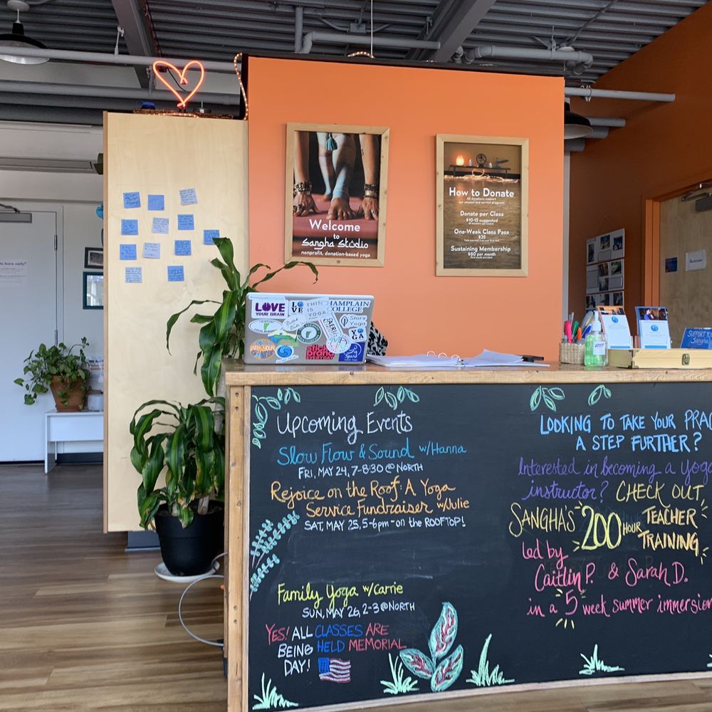 Sangha Studio - North - Yoga Near Me - Burlington, Vermont