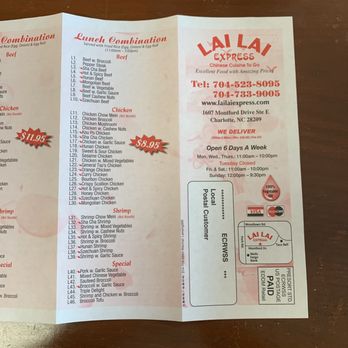 Lai Lai Express - Chinese Near Me - Charlotte, North Carolina Lai Lai Express - Chinese Near Me - Charlotte, North Carolina