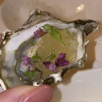 Sushi Koya - Oyster with yuzu jelly - Sushi Bars Near Me - New York, New York