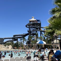 Six Flags Hurricane Harbor - 3:00 in the afternoon.