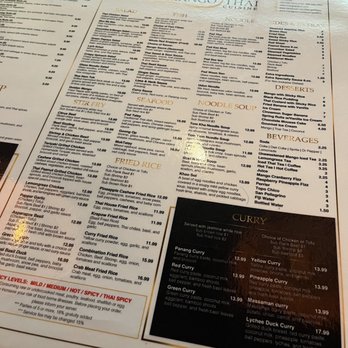 Mango Thai Cuisine - Menu - Thai Near Me - Plano, Texas Mango Thai Cuisine - Menu - Thai Near Me - Plano, Texas