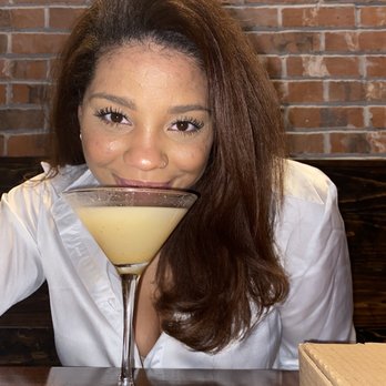 B2 Bistro + Bar - Pear martini... not sure of the name our waitress recommended - Mediterranean Near Me - North Brunswick, New Jersey B2 Bistro + Bar - Pear martini... not sure of the name our waitress recommended - Mediterranean Near Me - North Brunswick, New Jersey