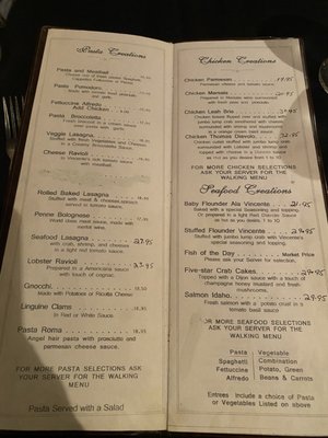Menu photo 1 Vincente's Restaurant Wilmington, DE