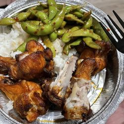 Makai Island Grill - Mochico chicken sides spicy edamame
