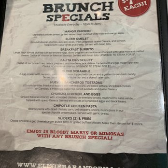 Elixir Bar & Grill - Tex-Mex Near Me - Edison, New Jersey