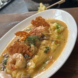 Shrimp and grits Shrimp and grits