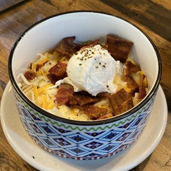 The Vintage - Grits bowl - Cafes Near Me - Baton Rouge, Louisiana