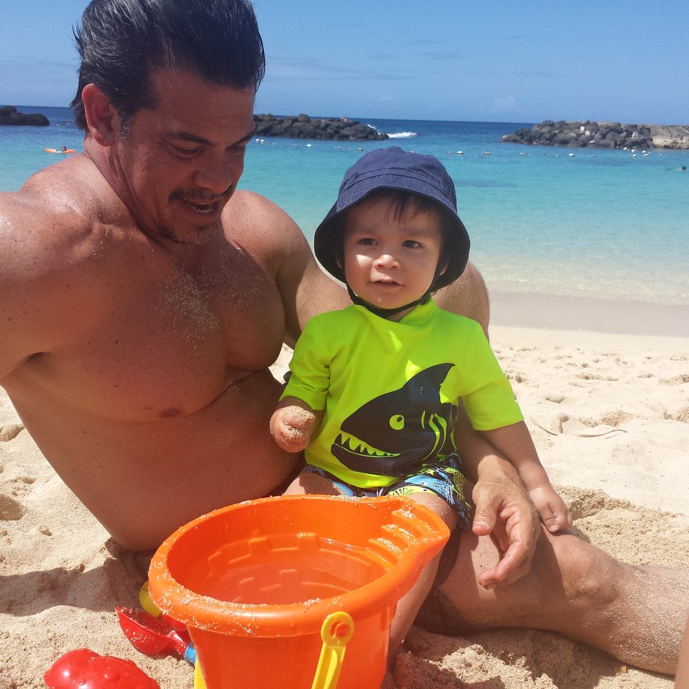 Playing in the sand Playing in the sand