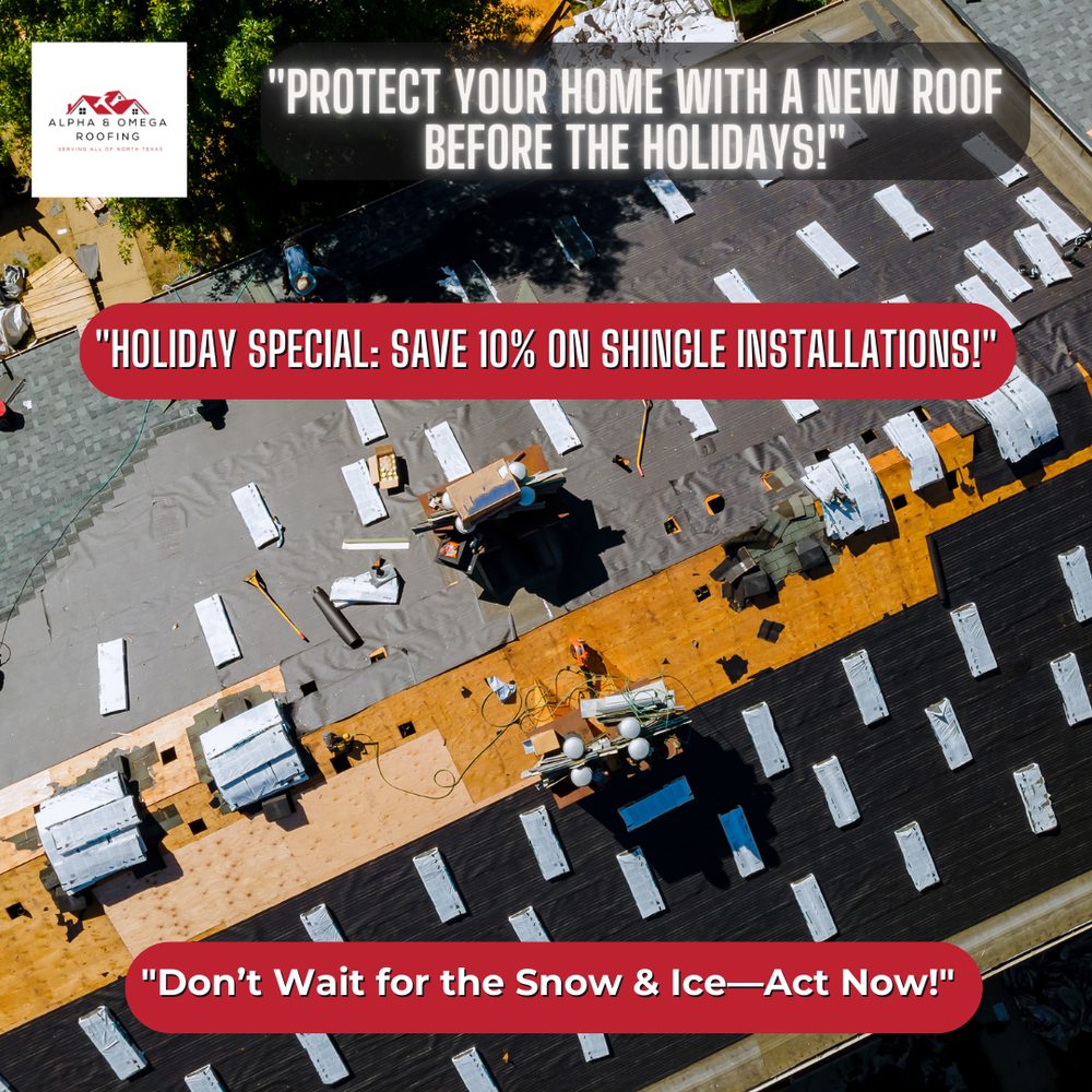 Slide of Alpha and Omega Roofing