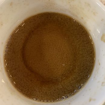 Tom's - Weird coffee milk separation - Diners Near Me - Brooklyn, New York
