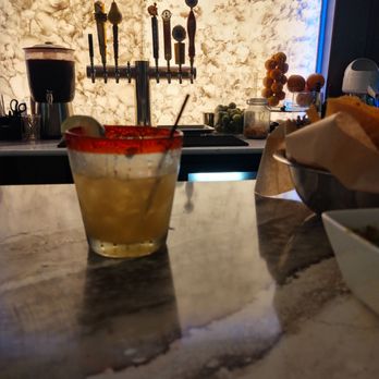 The Flying Pepper Cantina - Jalapeno margarita w/ Don Julio Blanco - Mexican Near Me - Bellefontaine, Ohio