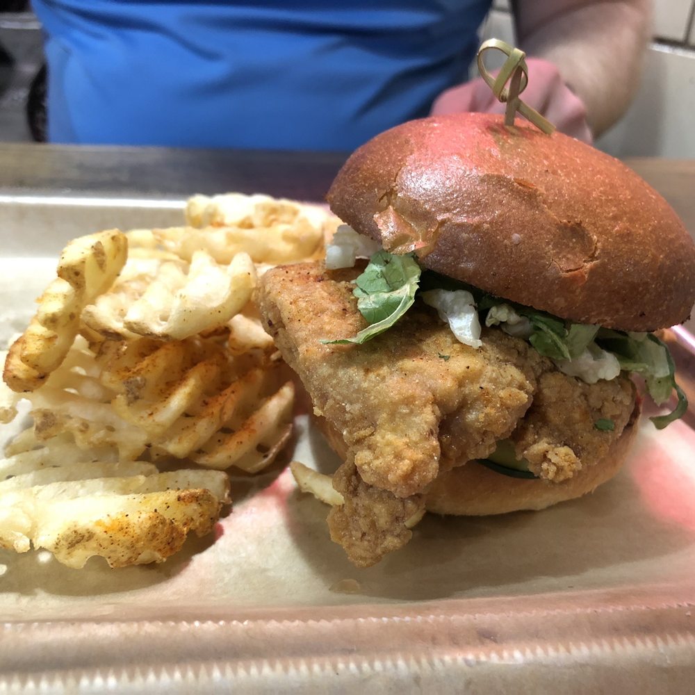Brew Bird - The Classic with waffle fries - New American Near Me - Fargo, North Dakota Brew Bird - The Classic with waffle fries - New American Near Me - Fargo, North Dakota