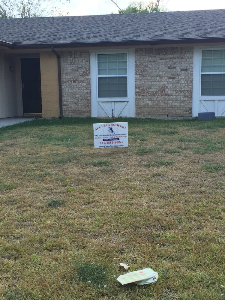 Slide of All Star Roofing Of Garland