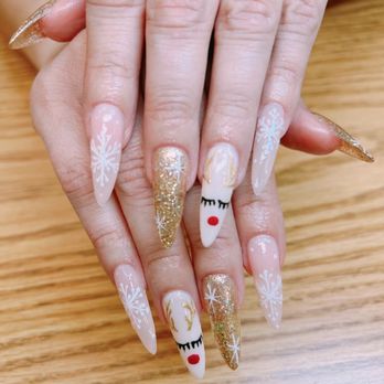 Trill Nail Parlor - Christmas nails - Nail Salons Near Me - Bellflower, California Trill Nail Parlor - Christmas nails - Nail Salons Near Me - Bellflower, California