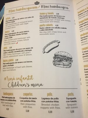 Menu photo 1 La Casa del Rey Estepona, MA