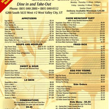 Lucky Chen - Lucky Chen Menu Front - Chinese Near Me - Kearns, Utah Lucky Chen - Lucky Chen Menu Front - Chinese Near Me - Kearns, Utah