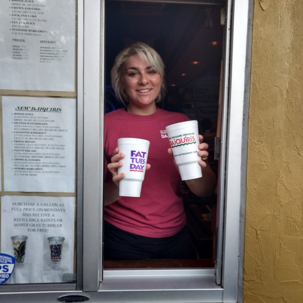 Rachel is a great server at Daiquiris on Pinhook in Lafayette, LA. Thank you for the great drinks. Rachel is a great server at Daiquiris on Pinhook in Lafayette, LA. Thank you for the great drinks.