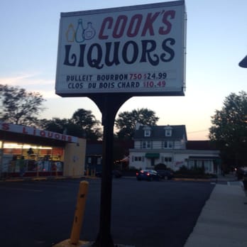 Cook's Liquors - a sign on the corner of a street - Beer, Wine & Spirits Near Me - Haddon Township, New Jersey Cook's Liquors - a sign on the corner of a street - Beer, Wine & Spirits Near Me - Haddon Township, New Jersey