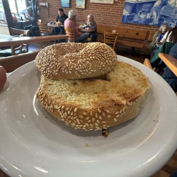 Schat's Bakeries & Cafes - Toasted bagel and butter. - Bakeries Near Me - Ukiah, California