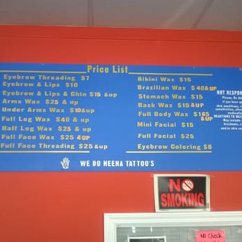 Dipti's Salon - Prices and services and of course the warning!; - Waxing Near Me - Chicago, Illinois Dipti's Salon - Prices and services and of course the warning!; - Waxing Near Me - Chicago, Illinois