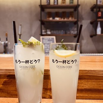 Ocean Code Handroll Bar - yuzu lemonade - Japanese Near Me - Carle Place, New York