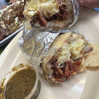 Doña Inez - Tocino Burrito Breakfast - Mexican Near Me - Los Angeles, California