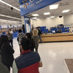 Been this line for. A long time asked manager on duty  if there is anything they can do didn't seem to care at all smh WALMART