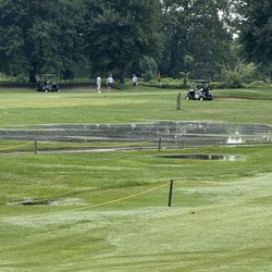 Standing water with no rain in over a week.