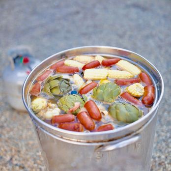 Menegon Catering - Preparing Lobster Boil - Caterers Near Me Menegon Catering - Preparing Lobster Boil - Caterers Near Me