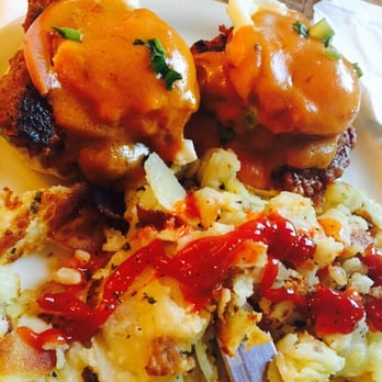 Crackers & Co Cafe - Southwest Eggs Benny. Yum! - American Near Me - Tempe, Arizona