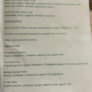 Green Eats - Menu - Salad Near Me - Glen Cove, New York