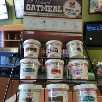 Big Apple Bagels - a display of oatmeal - Bagels Near Me - Davison, Michigan