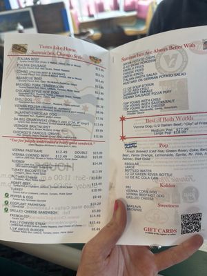 Chicago Style Beef and Dogs by null