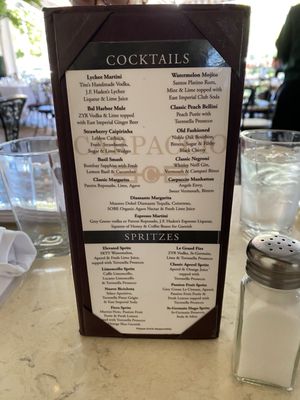 Menu photo 6 Carpaccio Bal Harbour, FL